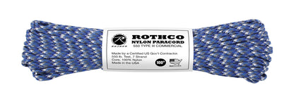 550lb Type III Nylon Camo Paracord