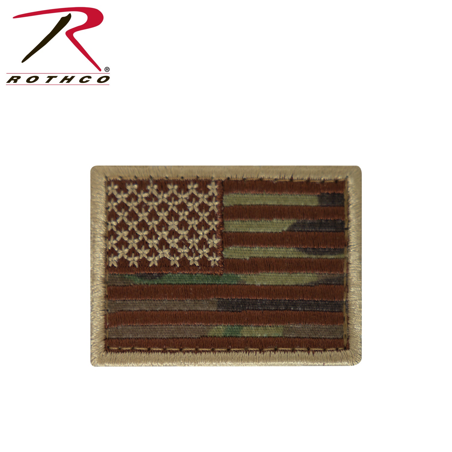 Rothco Mini US Flag Patch With Hook Back - Tactical Choice Plus