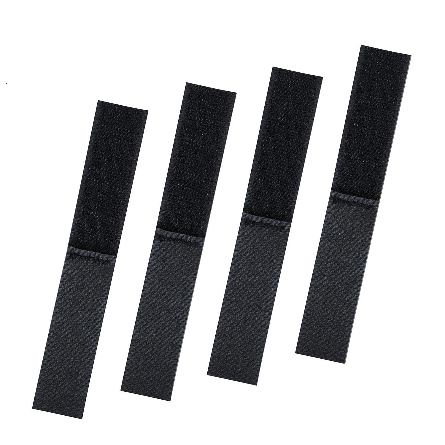 Black Web Keeper Straps - 4 Pack - Tactical Choice Plus