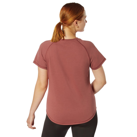 Rothco Womens Essential Raglan Sleeve T-Shirt