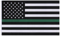 Rothco Thin Green Line Flag - Tactical Choice Plus