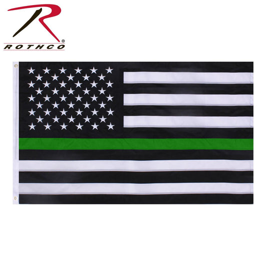 Thin Green Line Flag