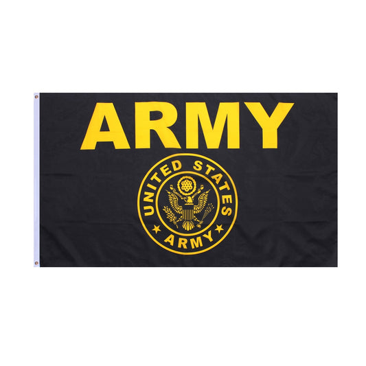 Black & Gold Army Flag - Tactical Choice Plus