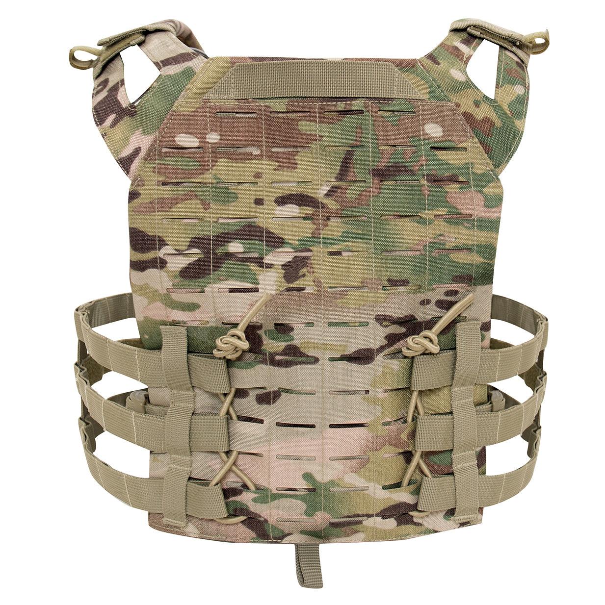 Laser Cut MOLLE Lightweight Armor Carrier Vest - Tactical Choice Plus