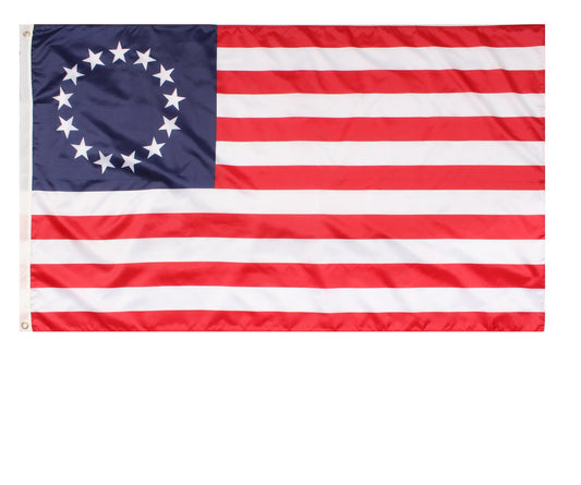 Colonial Betsy Ross Flag / 3’ X 5’ - Tactical Choice Plus