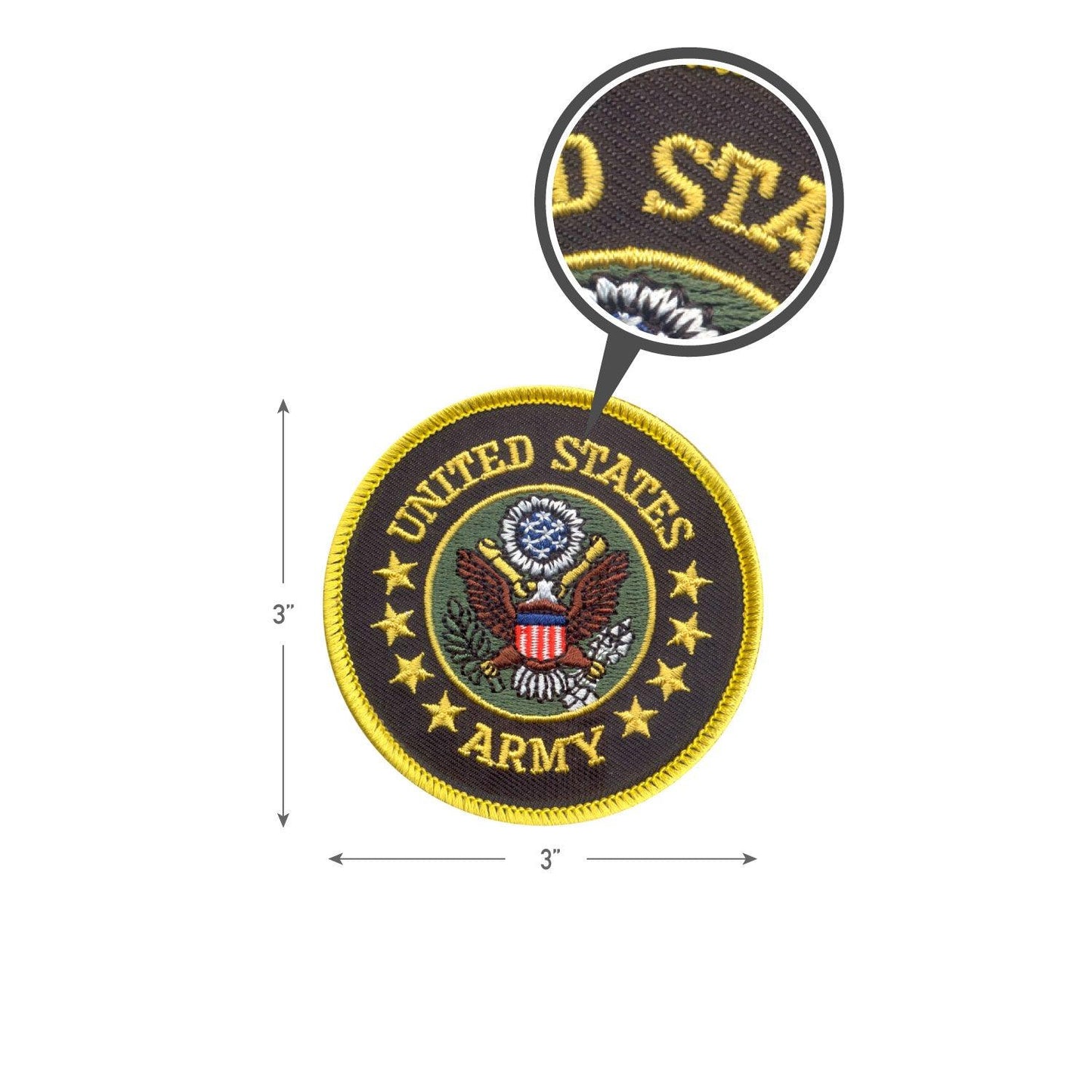 US Army Round Patch - Tactical Choice Plus