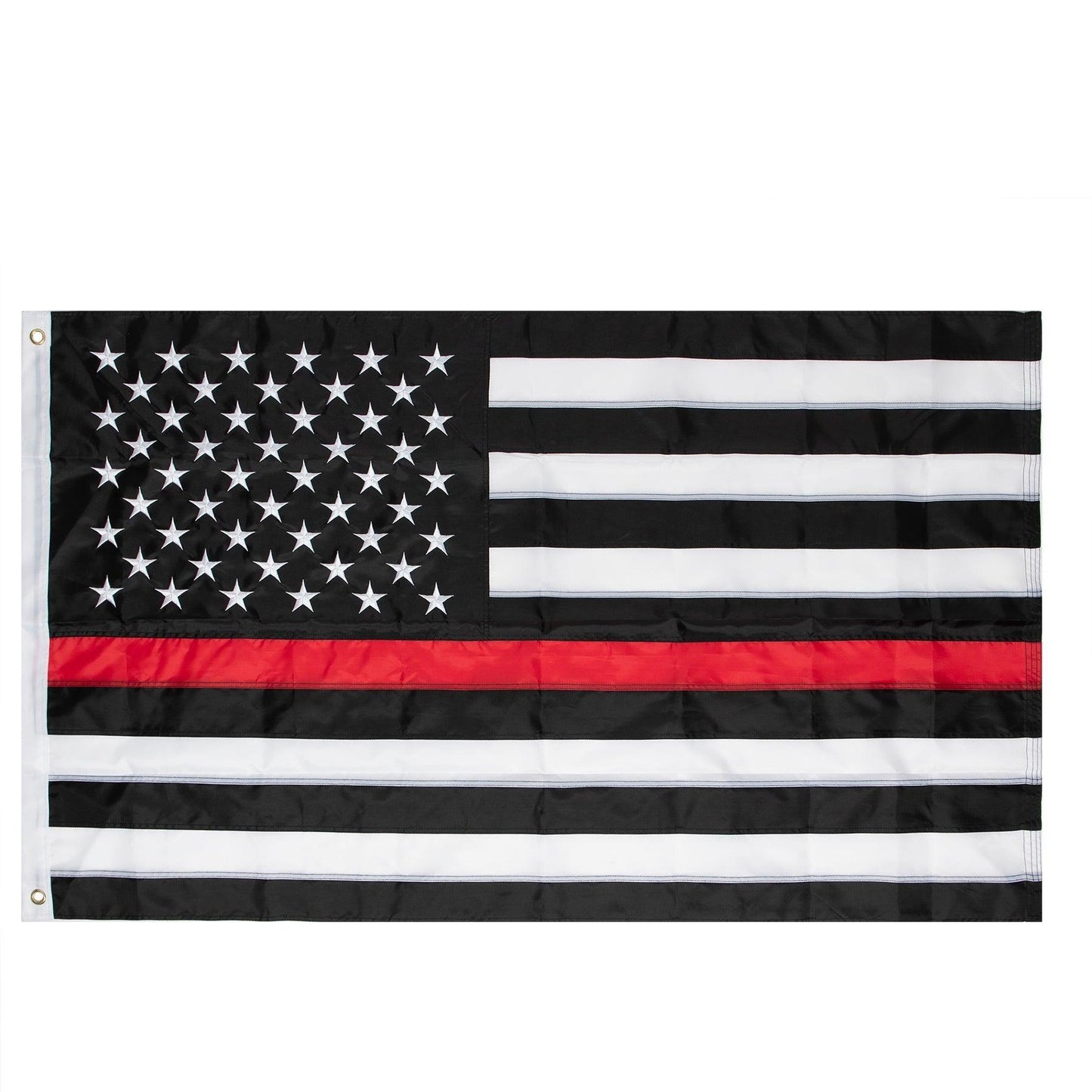 Deluxe Thin Red Line Flag / 3' X 5' - Tactical Choice Plus