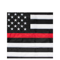 Deluxe Thin Red Line Flag / 3' X 5' - Tactical Choice Plus