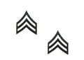 Rothco Sergeant Polished Insignia - Tactical Choice Plus