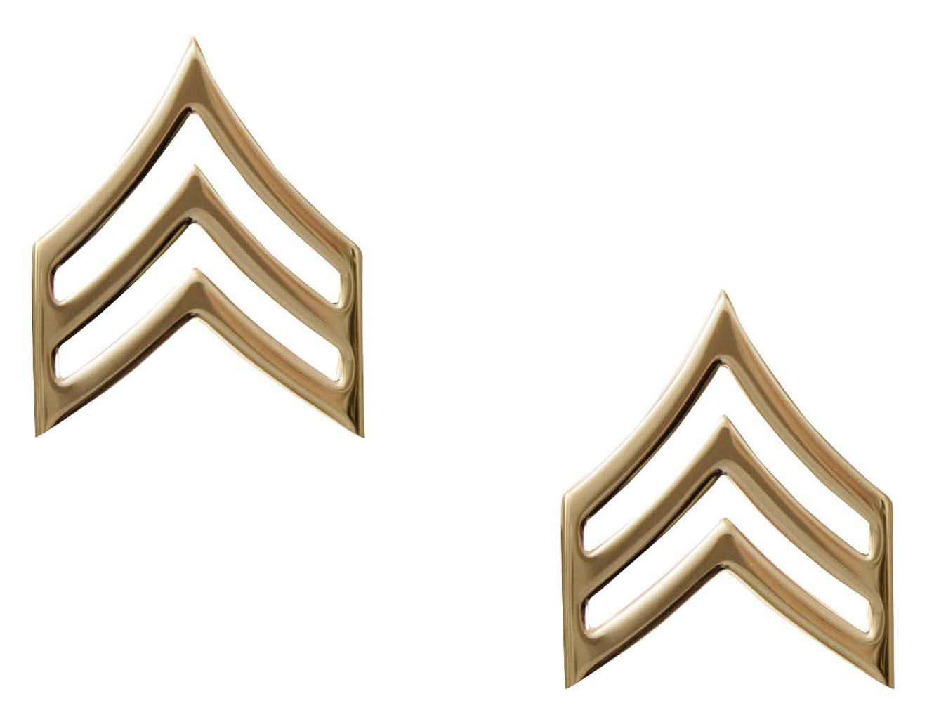 Rothco Sergeant Polished Insignia - Tactical Choice Plus