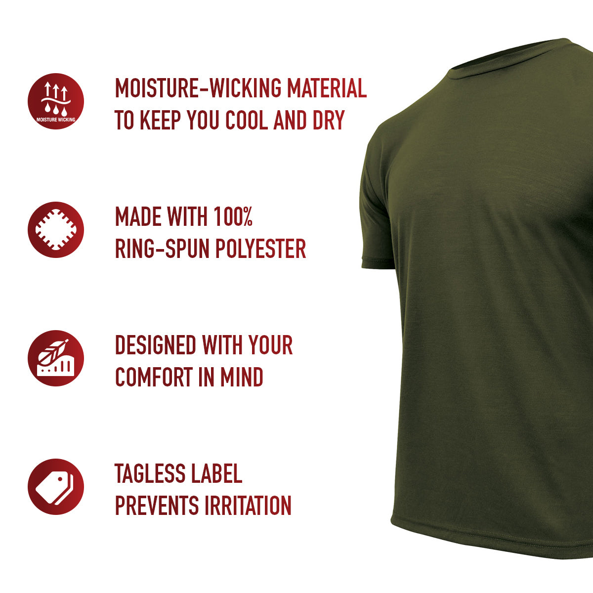 Tactical Athletic Fit T-Shirt