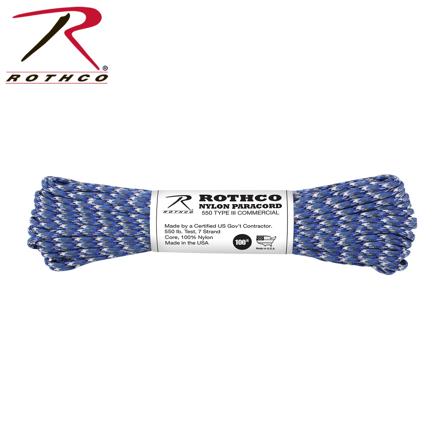 550lb Type III Nylon Camo Paracord
