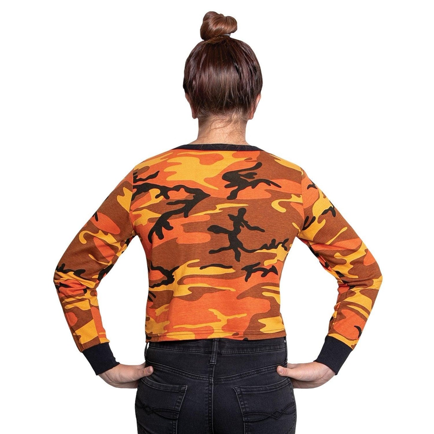 Rothco Women's Camo Long Sleeve Crop Top - Tactical Choice Plus