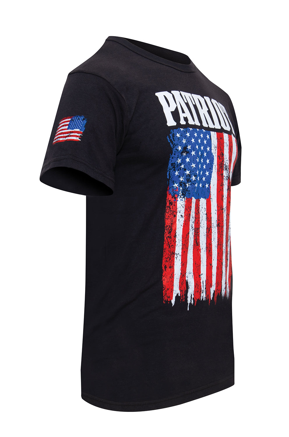 Rothco Patriot US Flag T-Shirt - Black - Tactical Choice Plus