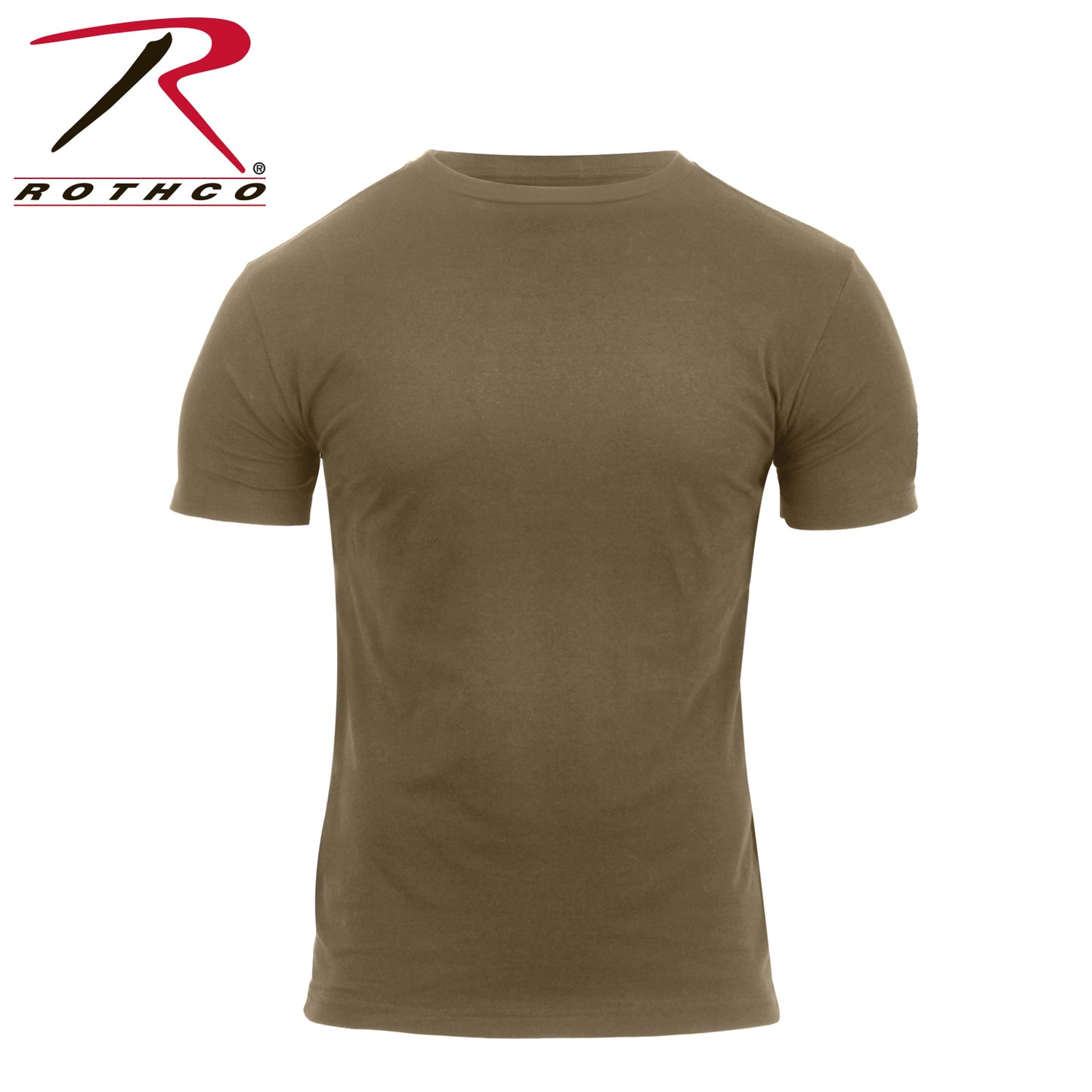 Athletic Fit Solid Color T-Shirt