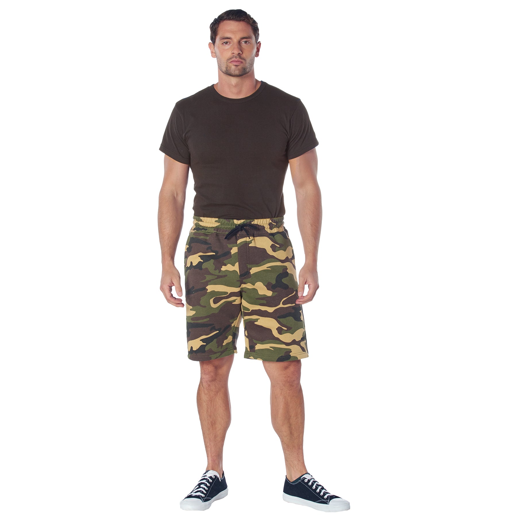 Rothco Camo And Solid Color Sweatshorts - Tactical Choice Plus