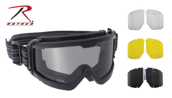 Rothco ANSI Ballistic OTG Goggle System - Tactical Choice Plus