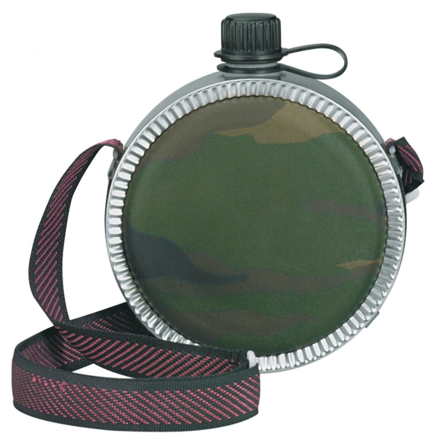 Woodland Camo Mini Desert Canteen - Tactical Choice Plus