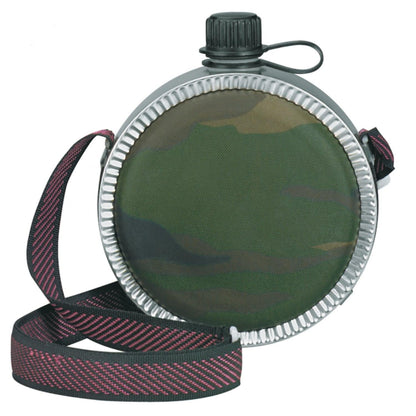 Woodland Camo Mini Desert Canteen - Tactical Choice Plus