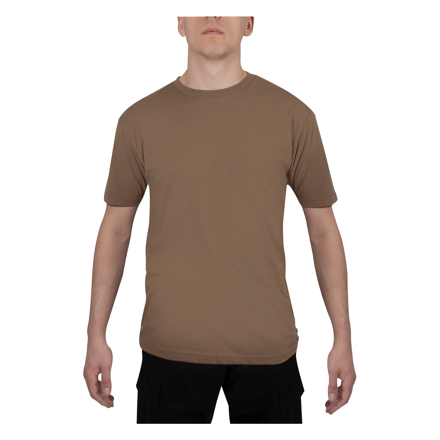 Athletic Fit Solid Color T-Shirt