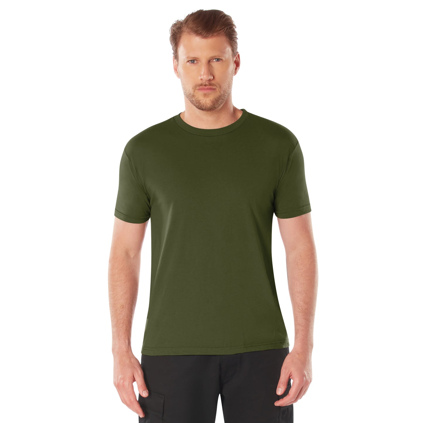 Athletic Fit Solid Color T-Shirt