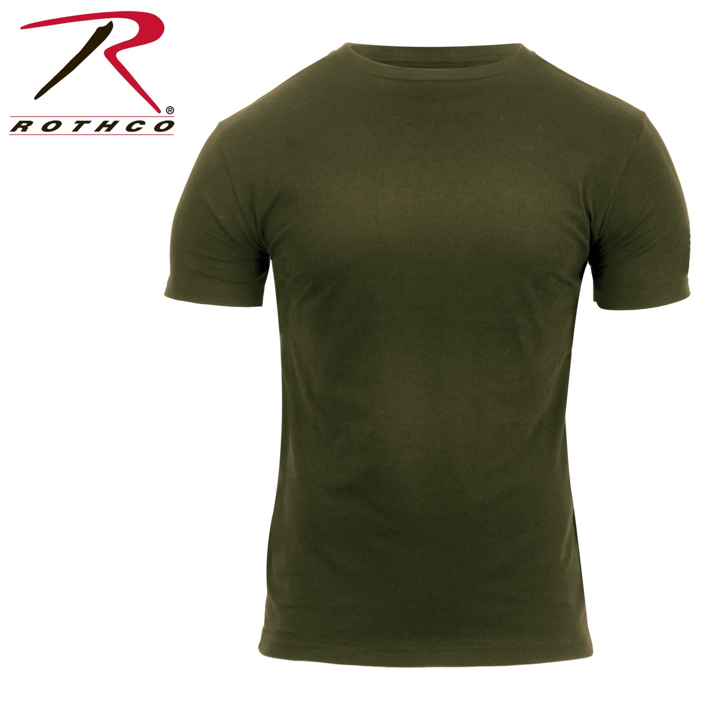 Athletic Fit Solid Color T-Shirt