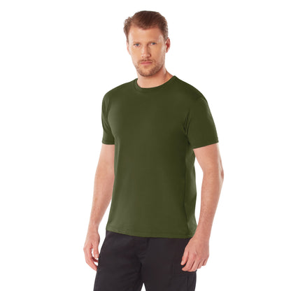 Athletic Fit Solid Color T-Shirt