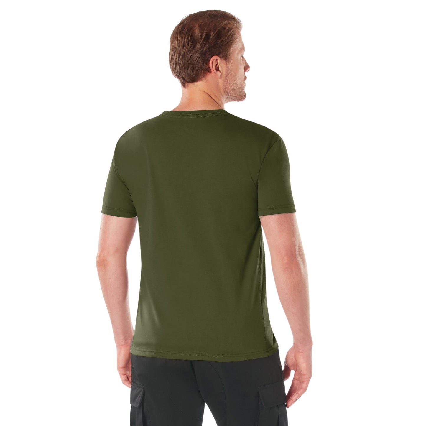 Athletic Fit Solid Color T-Shirt