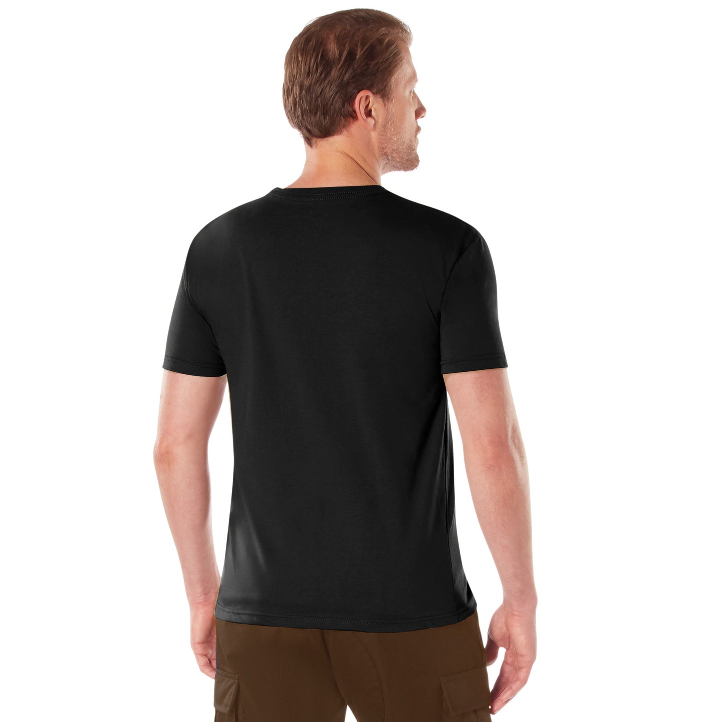 Athletic Fit Solid Color T-Shirt