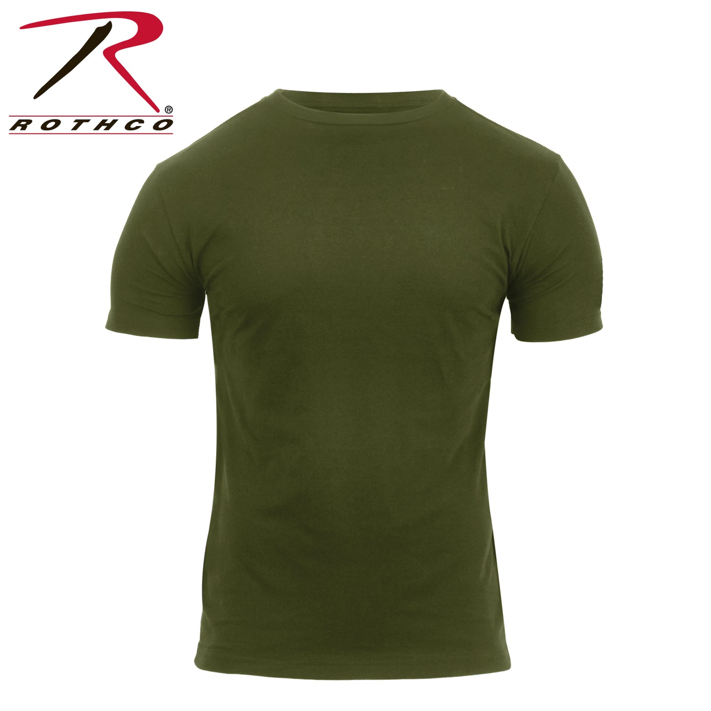 Athletic Fit Solid Color T-Shirt