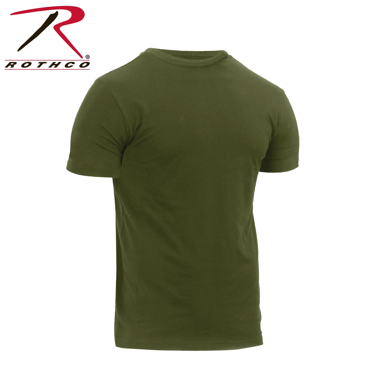 Athletic Fit Solid Color T-Shirt