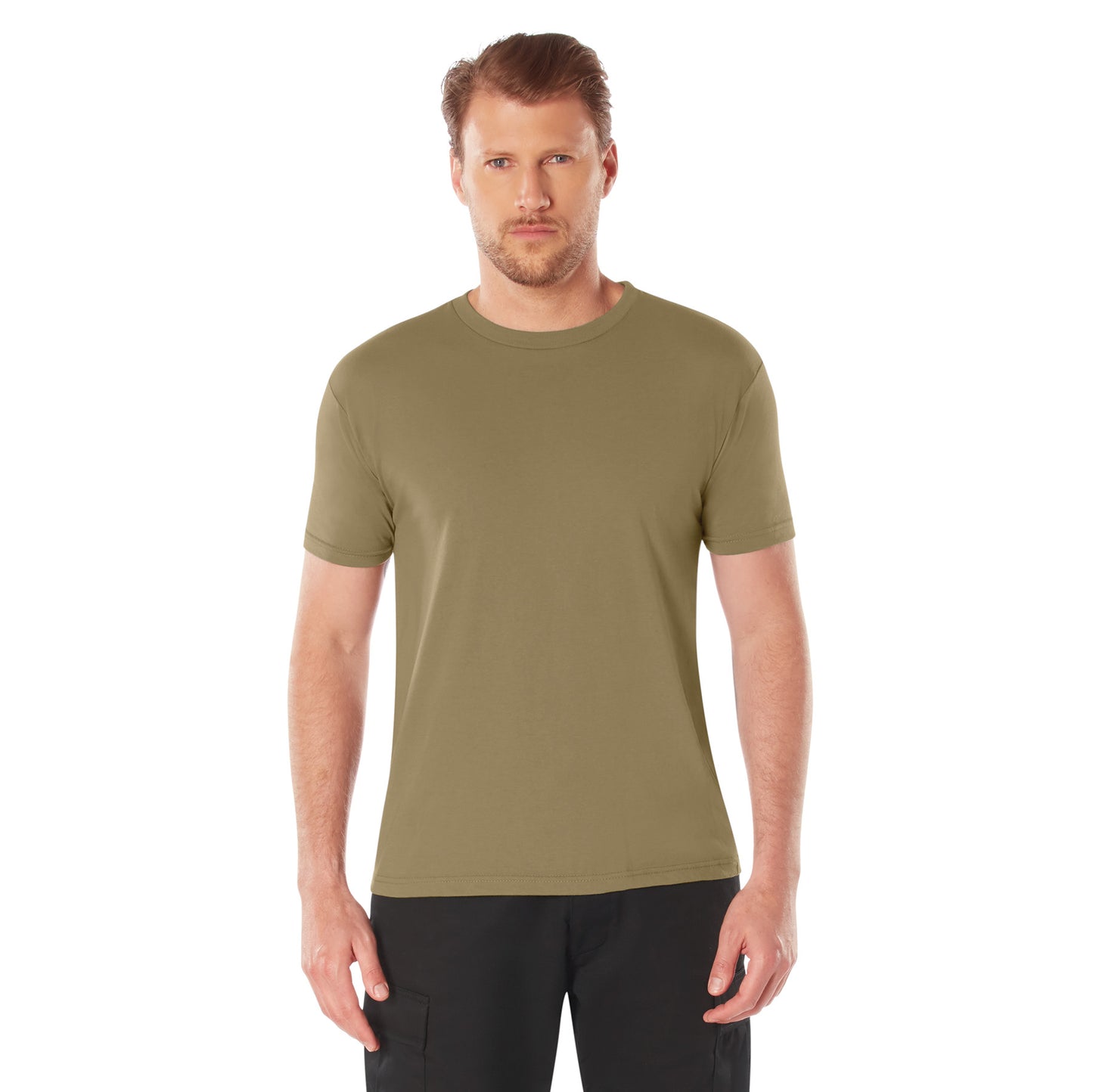 Athletic Fit Solid Color T-Shirt