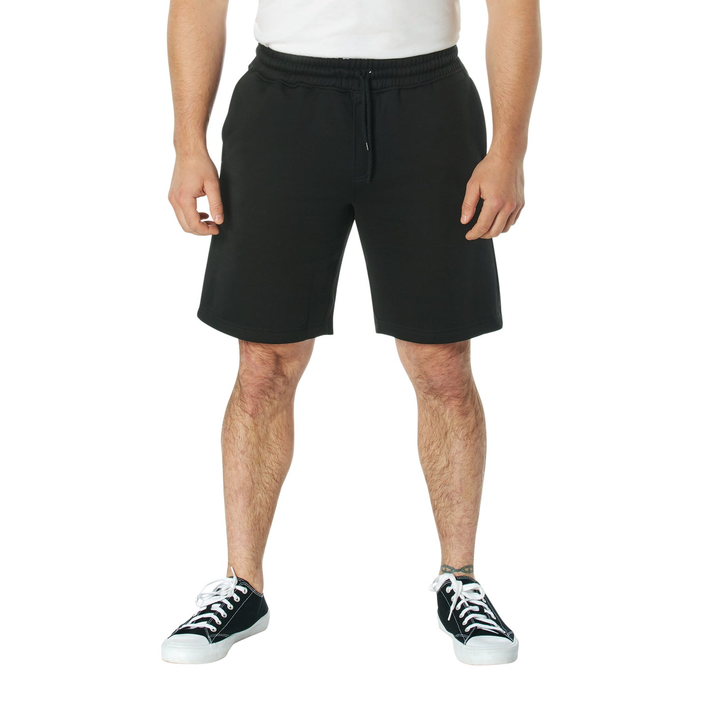 Camo & Solid Color Sweatshorts