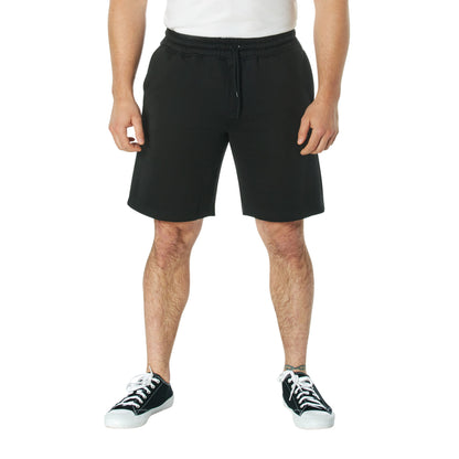 Camo & Solid Color Sweatshorts