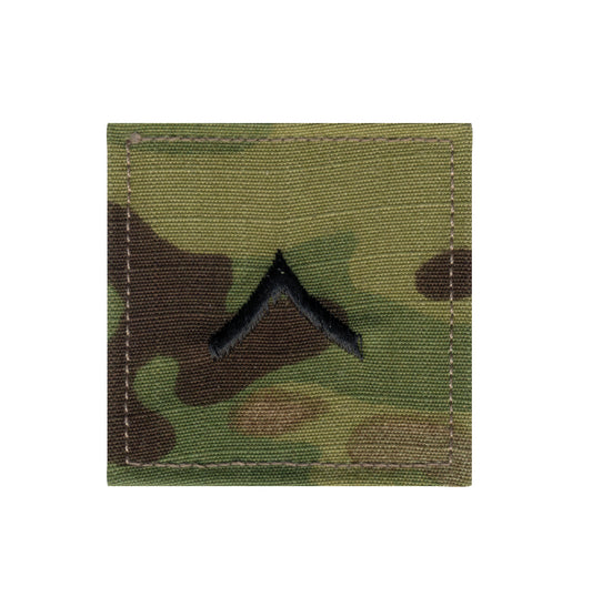 Rothco Official U.S. Made Embroidered Rank Insignia - Private - Tactical Choice Plus