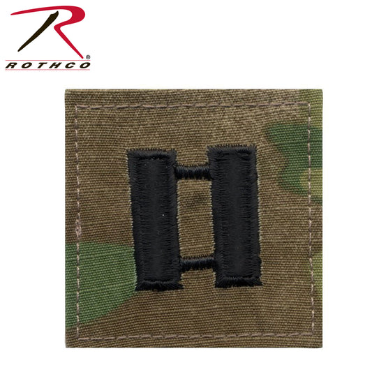 Rothco Official U.S. Made Embroidered Rank Insignia - Captain Insignia - Tactical Choice Plus