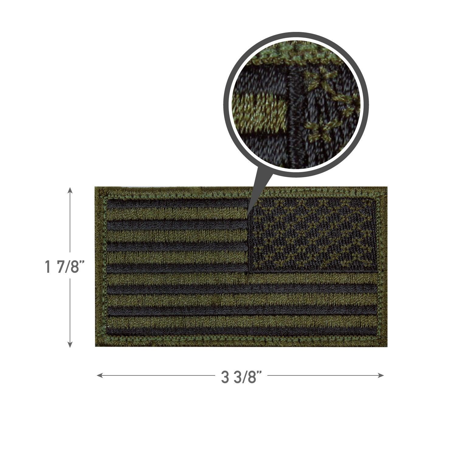 Rothco American Flag Patch - Hook Back - Tactical Choice Plus