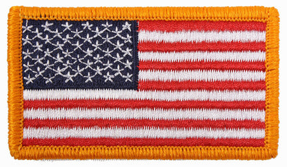 American Flag Patch - Hook Back