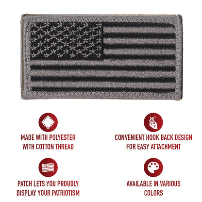 American Flag Patch - Hook Back