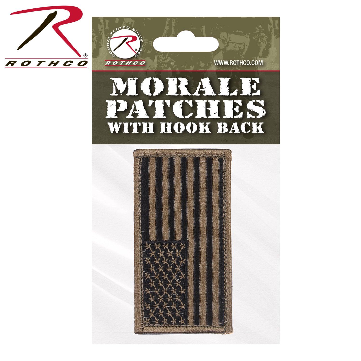 Rothco American Flag Patch - Hook Back - Tactical Choice Plus