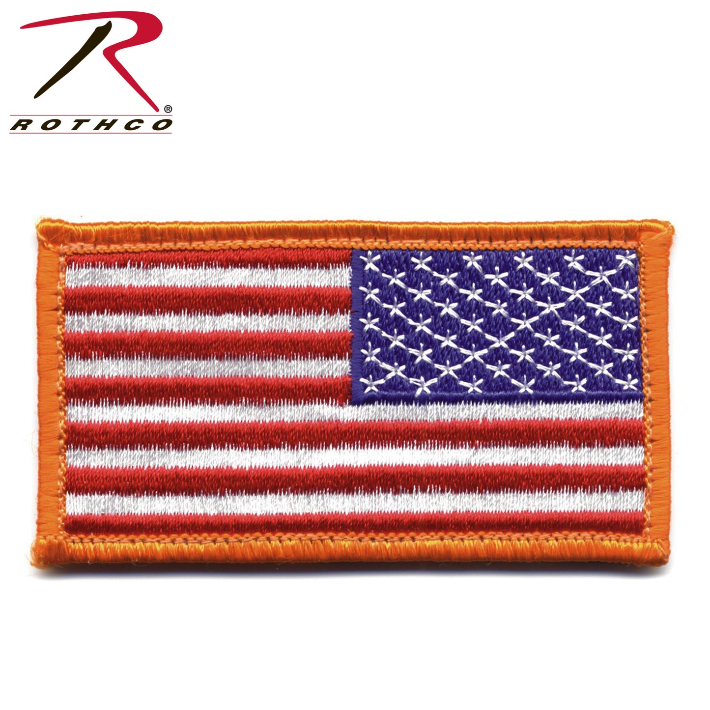 American Flag Patch - Hook Back