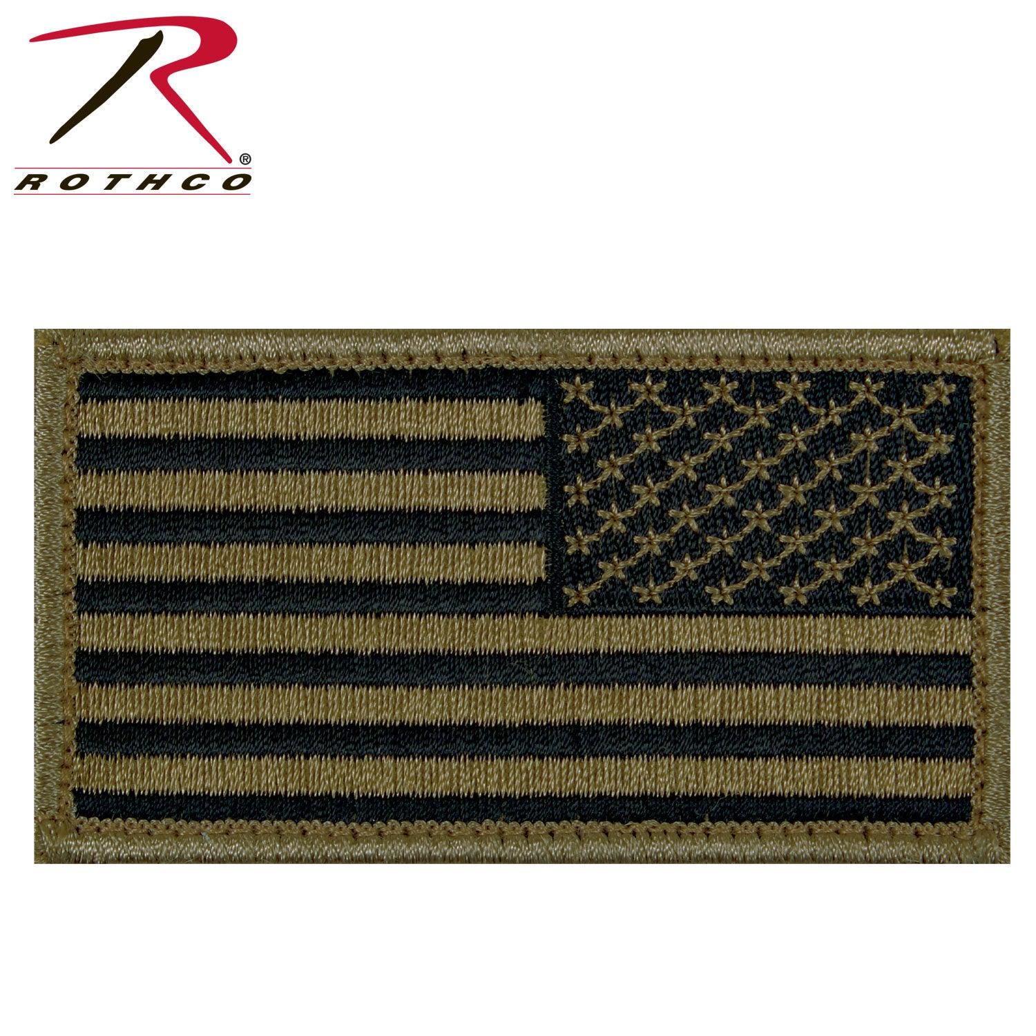 Rothco American Flag Patch - Hook Back - Tactical Choice Plus