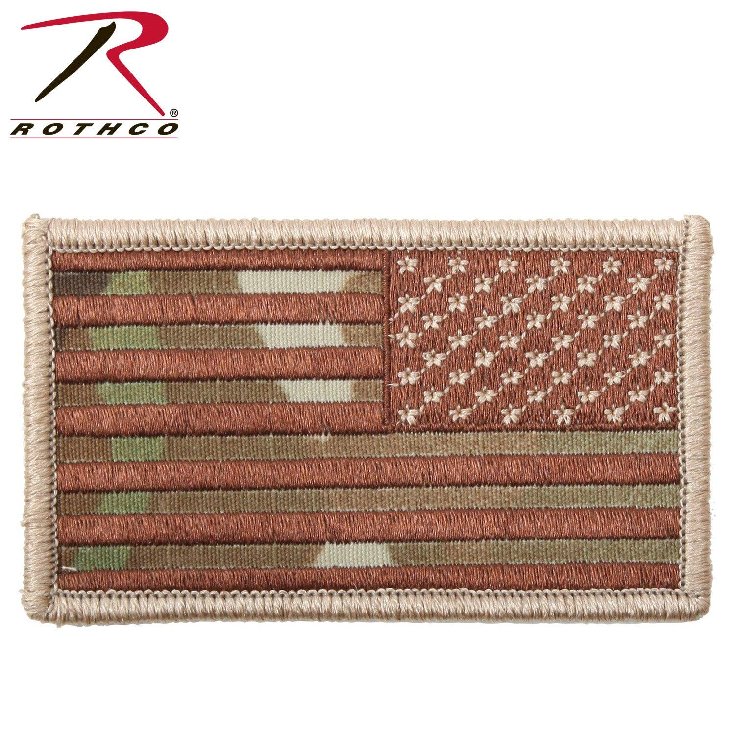 Rothco American Flag Patch - Hook Back - Tactical Choice Plus