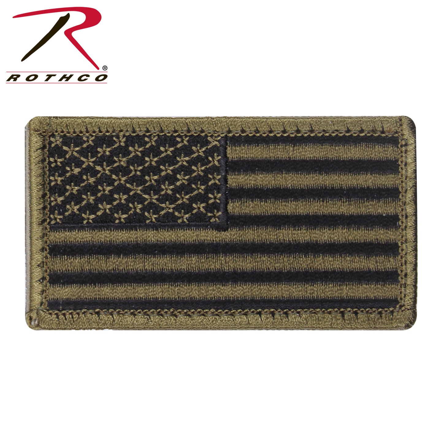 American Flag Patch - Hook Back
