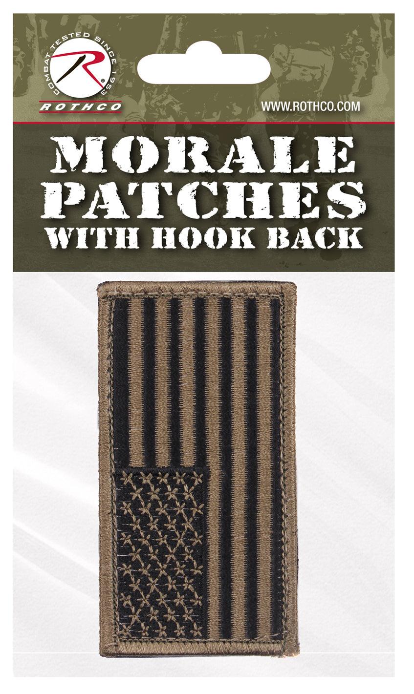 Rothco American Flag Patch - Hook Back - Tactical Choice Plus