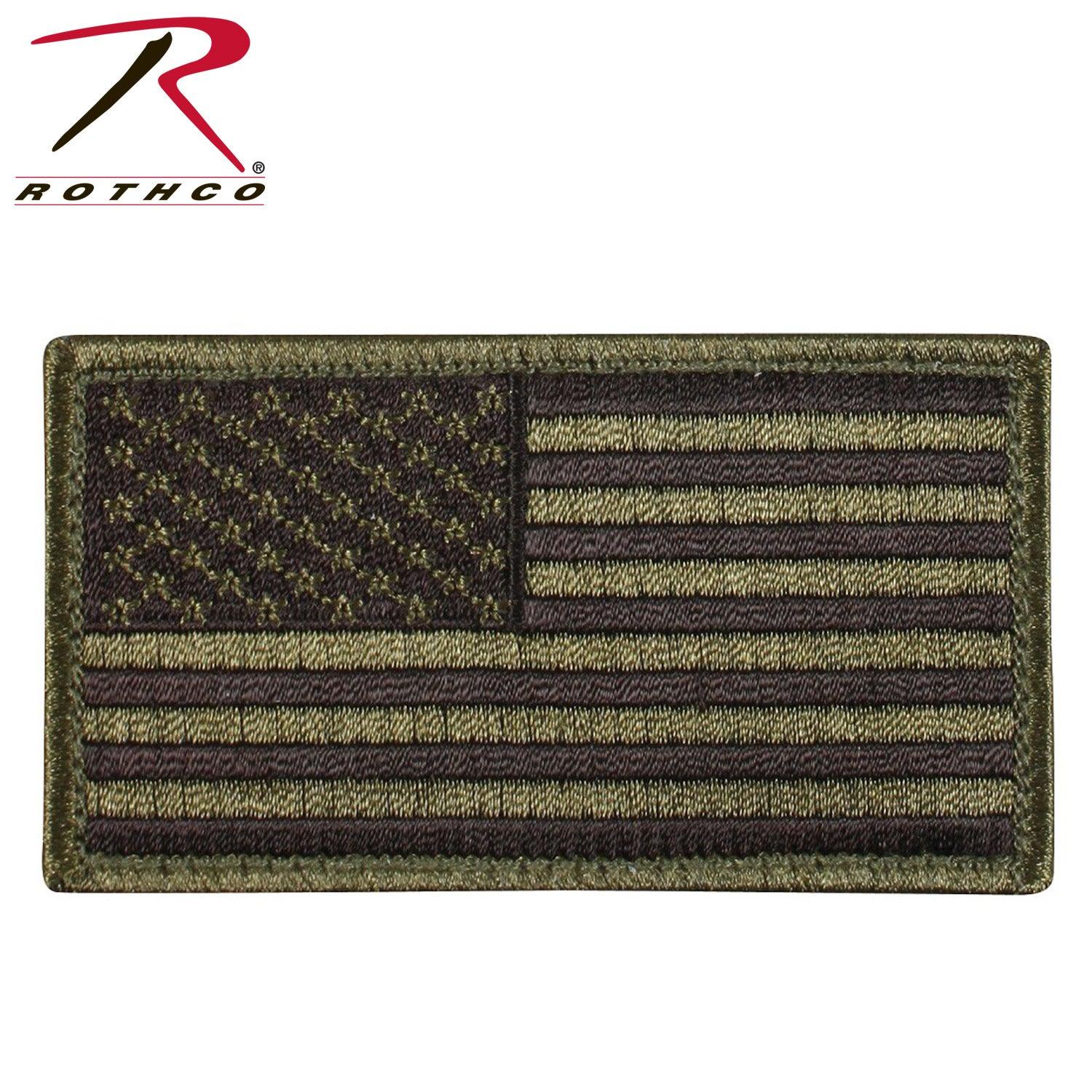 Rothco American Flag Patch - Hook Back - Tactical Choice Plus