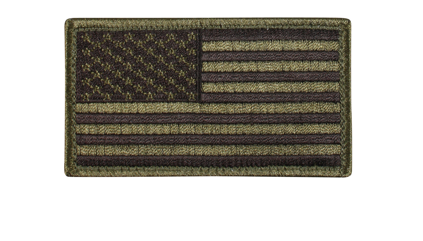 American Flag Patch - Hook Back