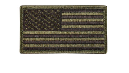 American Flag Patch - Hook Back