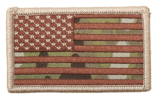 Rothco American Flag Patch - Hook Back - Tactical Choice Plus