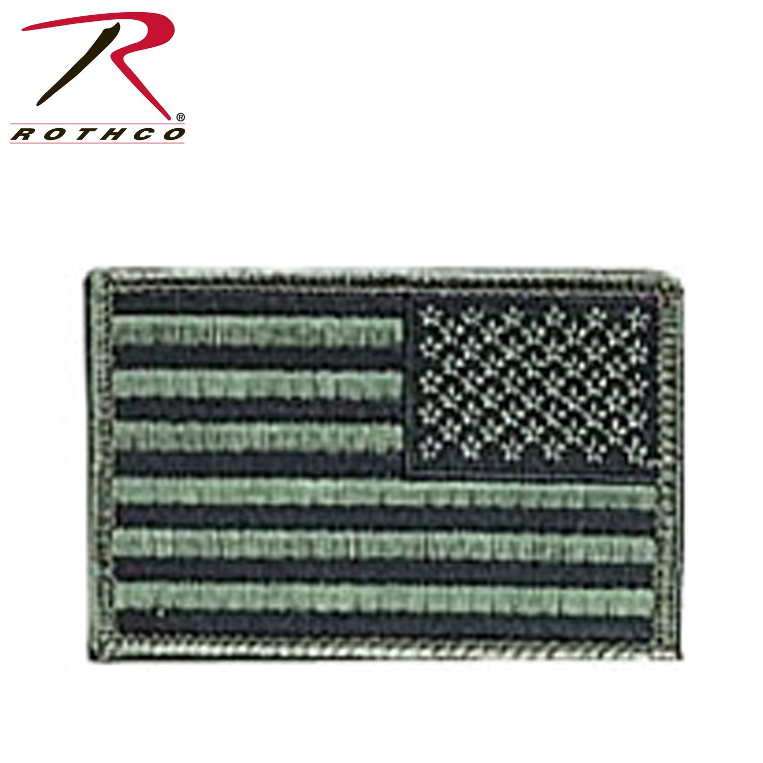 Rothco Iron On / Sew On Embroidered US Flag Patch - Tactical Choice Plus